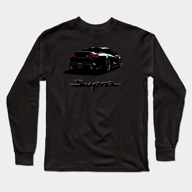 MkV Supra Long Sleeve T-Shirt by AutomotiveArt